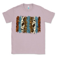Lilac tool leather leopard cowhide backround Classic Tee - RanaPortraitStore