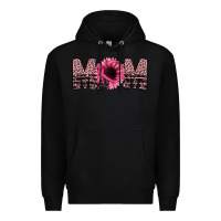 Black mom Premium Hoodie - JahusDesignShop