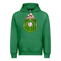 Baseball And Western Roses Teardrop Urban Hoodie | Teevron