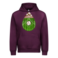 Mauve Wine baseball and western roses teardrop Urban Hoodie - BundleAndBundleShop