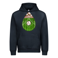 Navy baseball and western roses teardrop Urban Hoodie - BundleAndBundleShop
