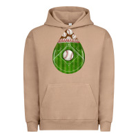 Pigment Burro baseball and western roses teardrop Urban Hoodie - BundleAndBundleShop