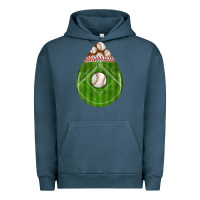 Pigment Midnight Navy baseball and western roses teardrop Urban Hoodie - BundleAndBundleShop