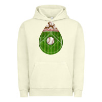 Pigment Pistachio baseball and western roses teardrop Urban Hoodie - BundleAndBundleShop