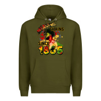 Army Green breaking chains since 1865 Premium Hoodie - CowGirlArtShop