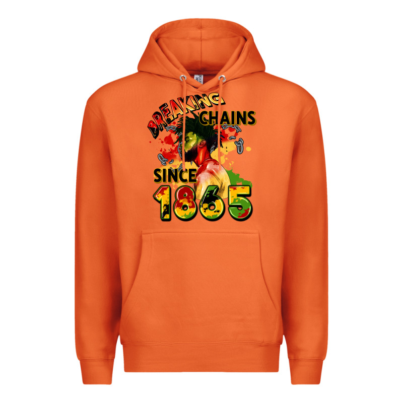 Breaking Chains Since 1865 Premium Hoodie by CowGirlArtShop | Teevron