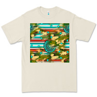 Bone camouflage serape gemstone seamless pattern Premium Tee - BundleAndBundleShop