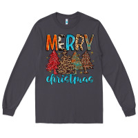Smoke merry christmas trees Long Sleeve Tee - MaliasSmallBusiness