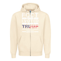 Sandshell hell yeah i voted trump and will do it again 2020 Zipper Hoodie - Bettercallsaul