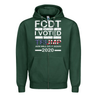 Sports Green hell yeah i voted trump and will do it again 2020 Zipper Hoodie - Bettercallsaul