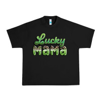 Black lucky mama Urban Heavy Tee - MaliasSmallBusiness