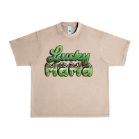 French Oak lucky mama Urban Heavy Tee - MaliasSmallBusiness