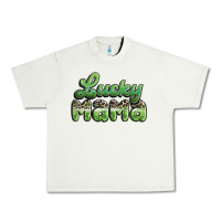 Pistachio lucky mama Urban Heavy Tee - MaliasSmallBusiness