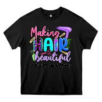 Black making hair beautiful is kinda my thing Heavy Core Tee - Artiststas