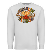 Dove Grey pumpkin season Premium Sweatshirt - CowGirlArtShop