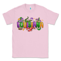 Bubblegum Pink mardi gras louisiana Classic Tee - MaliasSmallBusiness