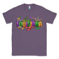 Lavender mardi gras louisiana Classic Tee - MaliasSmallBusiness