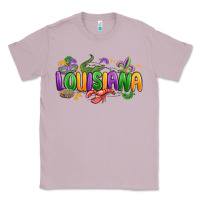 Lilac mardi gras louisiana Classic Tee - MaliasSmallBusiness