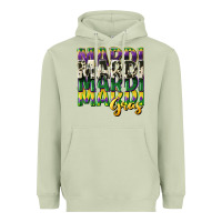 Matcha cowhide mardi gras Heavyweight Hoodie - CowGirlArtShop