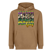 Cowhide Mardi Gras Heavyweight Hoodie | Teevron