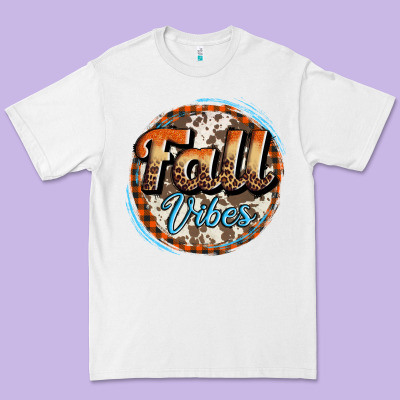 Fall Vibes Premium Tee Designed By Adodesignshop