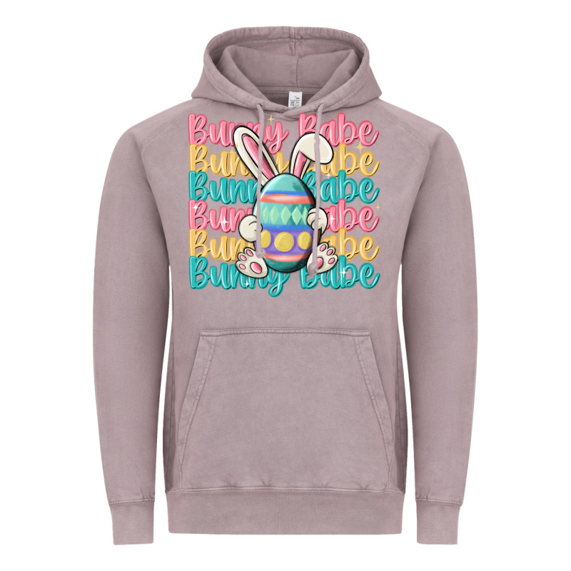 Bunny Babe Vintage Hoodie by MaliasSmallBusiness | Teevron