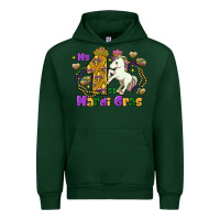 Forest Green my first mardi gras unicorn Urban Hoodie - FaDigitalArtStudio