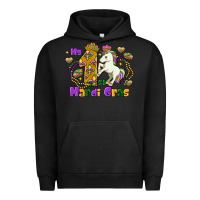 Pigment Black my first mardi gras unicorn Urban Hoodie - FaDigitalArtStudio