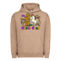 Pigment Burro my first mardi gras unicorn Urban Hoodie - FaDigitalArtStudio