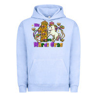 Pigment Grape Ice my first mardi gras unicorn Urban Hoodie - FaDigitalArtStudio