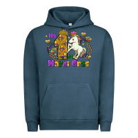 Pigment Midnight Navy my first mardi gras unicorn Urban Hoodie - FaDigitalArtStudio