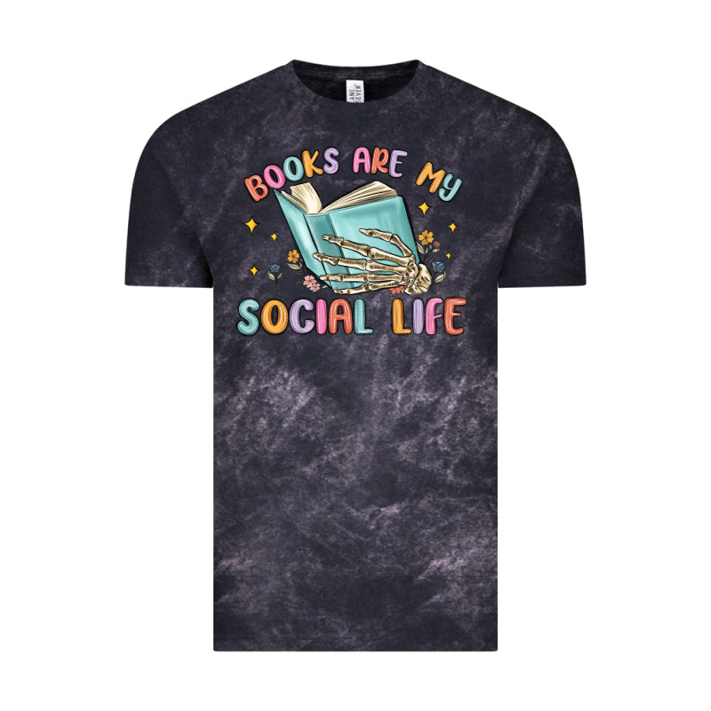Books Are My Social Life Vintage Tee by MaliasSmallBusiness | Teevron