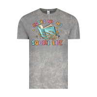 Cloud Rock books are my social life Vintage Tee - MaliasSmallBusiness