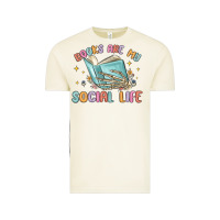 Vintage Arctic books are my social life Vintage Tee - MaliasSmallBusiness