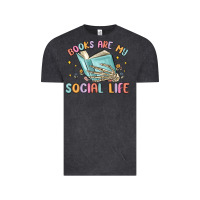 Vintage Black books are my social life Vintage Tee - MaliasSmallBusiness