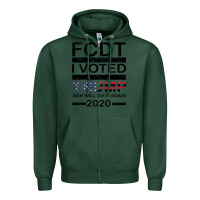 Sports Green hell yeah i voted trump and will do it again 2020 Zipper Hoodie - Bettercallsaul