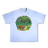 Grape Ice one lucky teacher Urban Heavy Tee - MaliasSmallBusiness