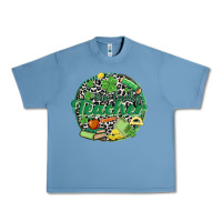 Pebble Blue one lucky teacher Urban Heavy Tee - MaliasSmallBusiness