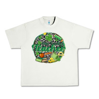 Pistachio one lucky teacher Urban Heavy Tee - MaliasSmallBusiness