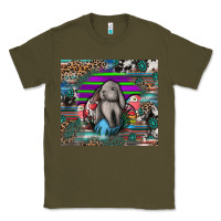Army Green easter Classic Tee - CowhideDigitalArt