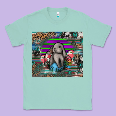 Easter Classic Tee Designed By Cowhidedigitalart