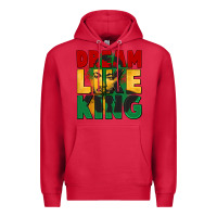 Cardinal dream like king martin luther Premium Hoodie - CowGirlArtShop