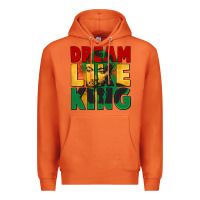 Carrot dream like king martin luther Premium Hoodie - CowGirlArtShop