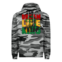Slate Camo dream like king martin luther Premium Hoodie - CowGirlArtShop