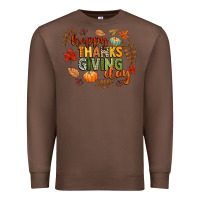 Chestnut happy thanksgiving day Premium Sweatshirt - CowGirlArtShop