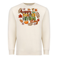 Sandshell happy thanksgiving day Premium Sweatshirt - CowGirlArtShop