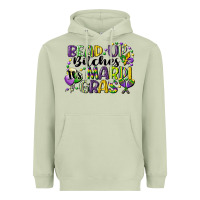 Matcha bead up bitches its mardi gras Heavyweight Hoodie - CowGirlArtShop