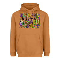 Meerkat bead up bitches its mardi gras Heavyweight Hoodie - CowGirlArtShop