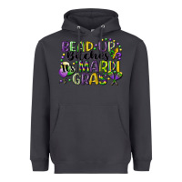 Smoke bead up bitches its mardi gras Heavyweight Hoodie - CowGirlArtShop