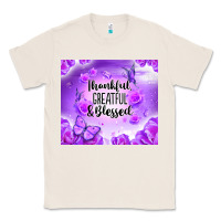 Natural thankful greatful blessed Classic Tee - NancyCooperArtShop